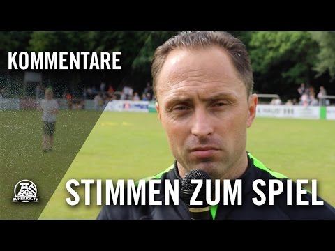 Die Stimmen zum Spiel (Sportfreunde Hamborn 07 - DJK Vierlinden, Bezirksliga Niederrhein)