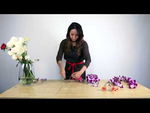 How to make a floral lei