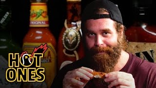 Harley Morenstein Has His Worst Day of 2016 Eating Spicy Wings | Hot Ones