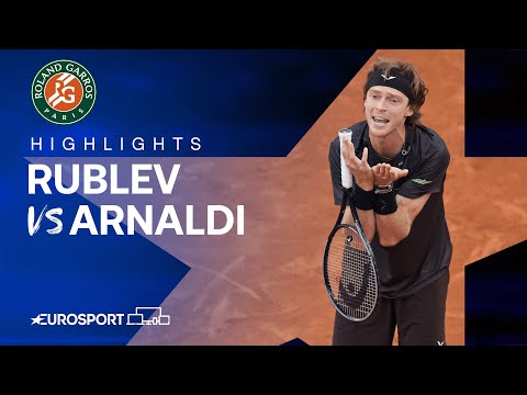 Andrey Rublev vs Matteo Arnaldi | Round 3 | French Open 2024 Highlights ????????