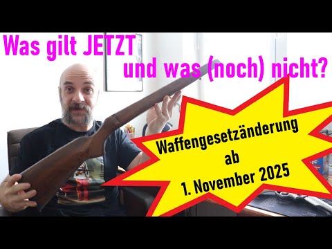 Das NEUE österreichische Waffengesetz + "Griffstücke"