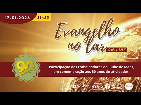 Dever de servir - Encontro de paz - Cap. 22 - ENL 17/01/2026 - 50 anos Clube de Mães