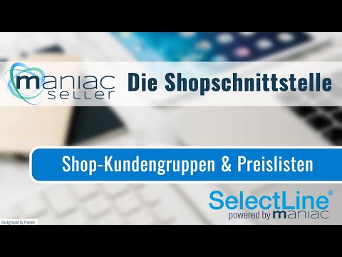 Shopware Kundengruppen & Preislisten der SelectLine Warenwirtschaft verbinden