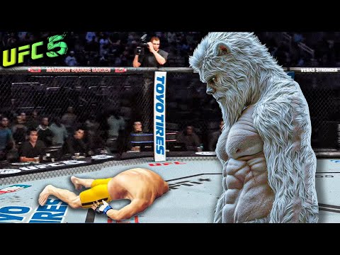Bruce Lee vs. Gray Haired Ghoul (EA sports UFC 5)