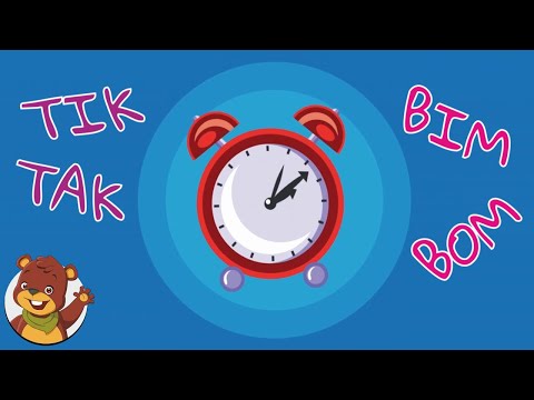 Zegar, tik tak pobawmy się | Miś Tami TV | Piosenki dla dzieci