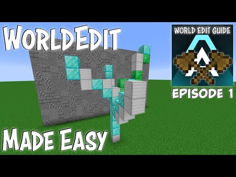 Minecraft WorldEdit Guide | Minecraft Novice to Minecraft Pro | Ep01