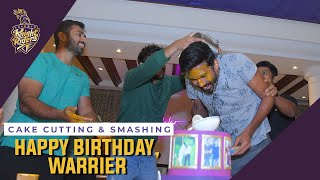 Sandeep Warrier Birthday Celebration with KKR | IPL 2021