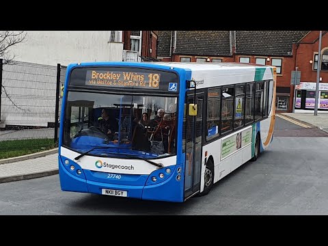 MAD THRASH + BEST E300: Route X24 | NK11BGY/27740 - Stagecoach North East: ADL Enviro 300