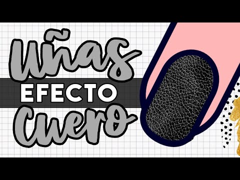 UÑAS CUERO NEGRO 🖤 CLEAR JELLY STAMPER
