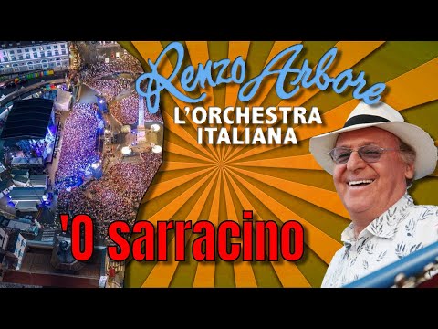 'O sarracino Renzo Arbore e L'Orchestra Italiana Roma Piazza del Popolo
