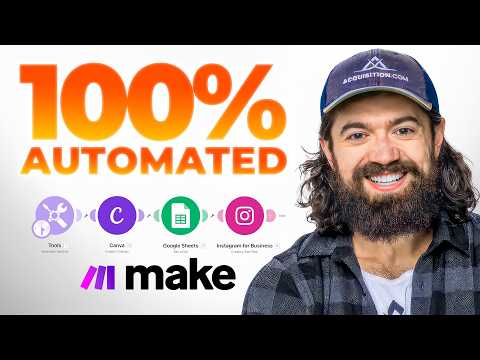 How Alex Hormozi Automates 100 Instagram Posts in 30 Minutes