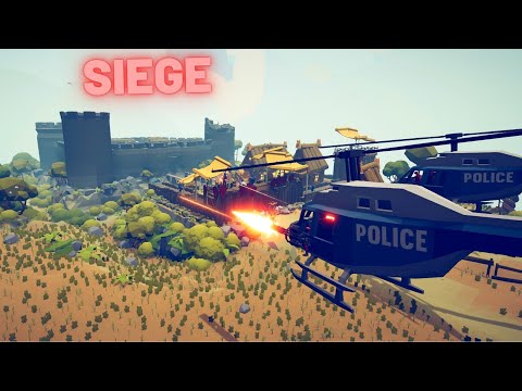 FARMERS UNDER SIEGE by EVERY FACTION UNITS in CASTLE - Totally Accurate Battle Simulator - TABS