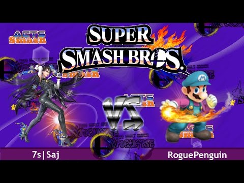 7s Saj(Bayo) vs  RoguePenguin(Mario) - Wii U Singles - Winners Semis - TSS: Apocalypse