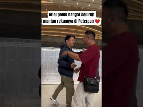 Terharu melihat Ariel datang mensupport dan memeluk seluruh ex-Peterpan ini ❤️