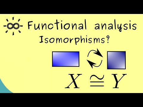 Functional Analysis Part 21 Isomorphisms
