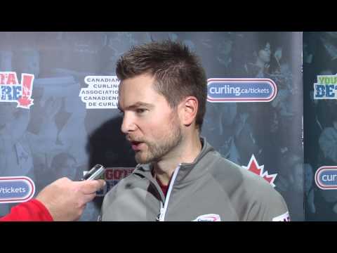 2011 Capital One Canada Cup of Curling -- Draw 7 Media Scrum