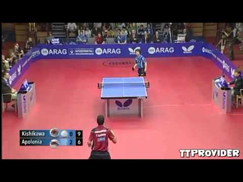 DTTL Play Offs 2010  Seiya Kishikawa   Tiago Apolonia