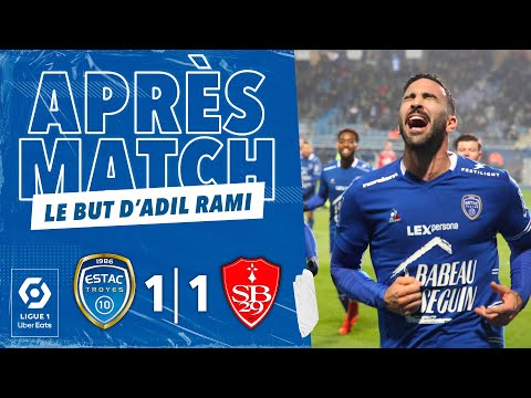 ESTAC 1-1 Brest | Le but d'Adil Rami