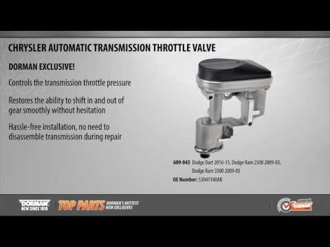 Highlighted Part: Automatic Transmission Throttle Valve for Select Dodge Dart & Ram Models
