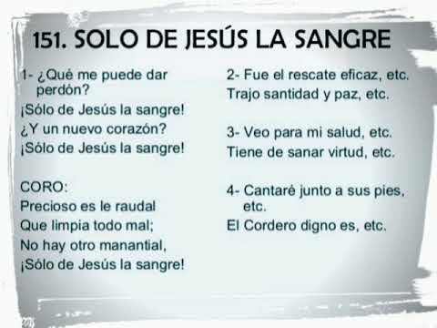 himno 51 solo de Jesús la sangre /musica y voz Amizadaim Mizrraim