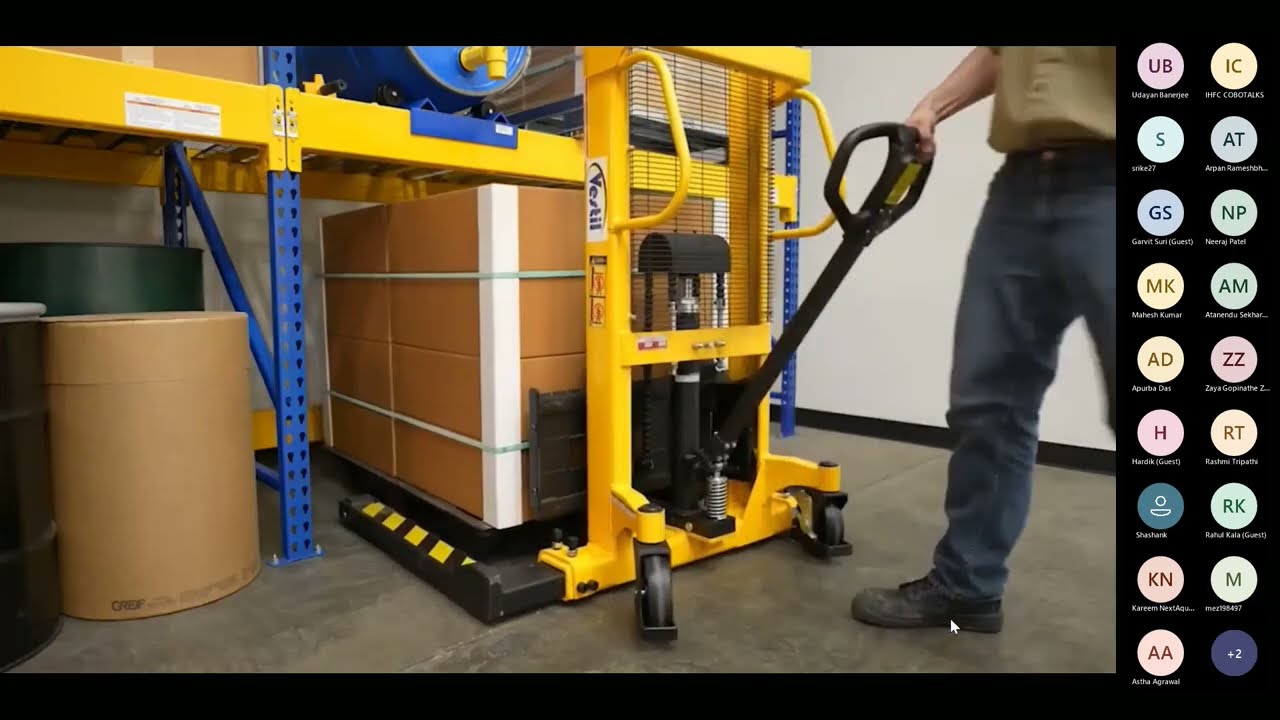 3rd Cobotalks on #WarehouseAutomation | A Human Robot Collaboration