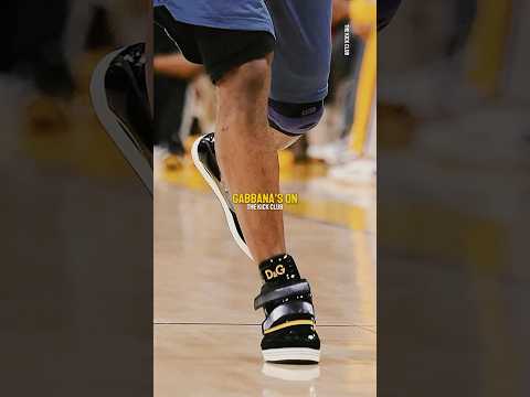 why Gil played in Nick Young’s D&G shoes 💀