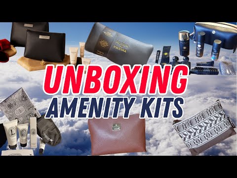 Airlines and their Amenity Kits in Business and First Class Worldwide