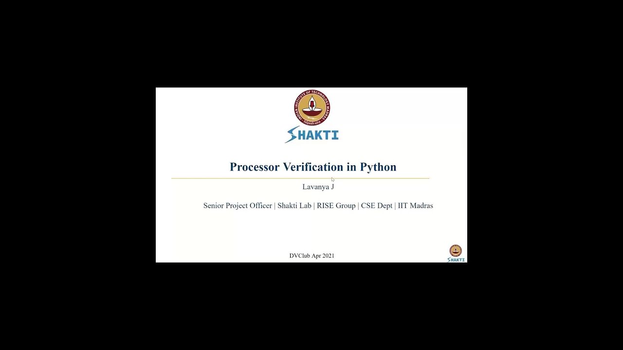 Using Python in Verification - Tessolve