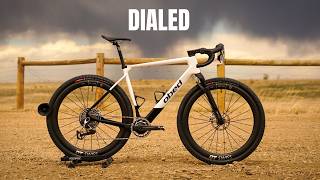2.2” rigid or 50mm with suspension? New Obed GVR tested at Desert Gravel