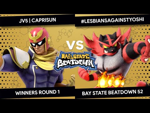 Bay State Beatdown 52 - Caprisun (Falcon) vs #LesbiansAgainstYoshi (Incineroar) - Winners Round 1