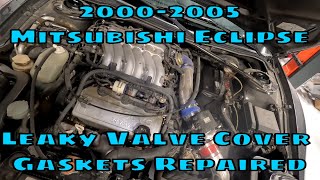Easy Valve Cover Gasket Replacement For 2000-2005 Mitsubishi Eclipse step by step