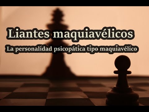 MACHIAVELLIAN LIAR: The Machiavellian type of psychopathic personality