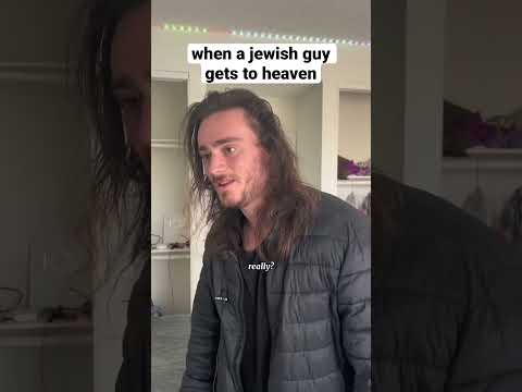 when a jewish guy gets to heaven #shorts #comedy #funny