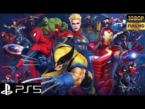 GALACTUS Destroys Avengers Planet Scene 4K ULTRA HD - Marvel Ultimate Alliance Cinematic (PS5)