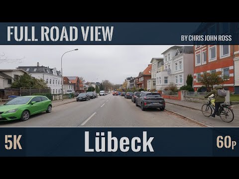 Lübeck: Hüxtertorallee, Kronsforder Allee, Wallbrechtstraße, Roonstraße, Marlistraße, B75 - 5K (60p)