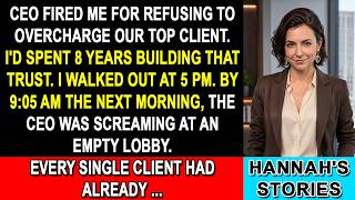 I Refused to Overcharge a Client—They Fired Me, So I Took Every Account and Built My Own Firm