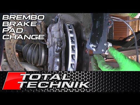 How to Change BREMBO Front Brake Pads - ALL MAKES & MODELS
