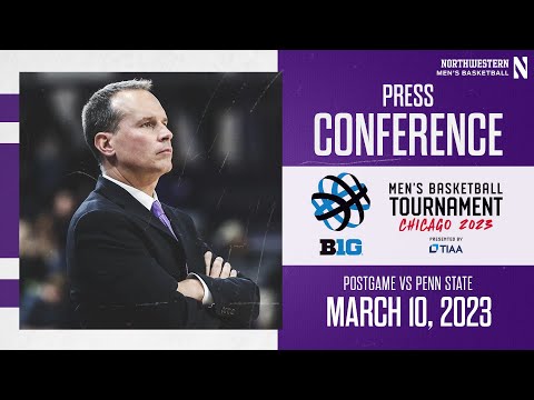 Northwestern Men's Basketball | B1G Tournament Press Conference