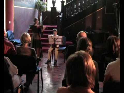 Olek na akordeonie. Jagniątków 2009