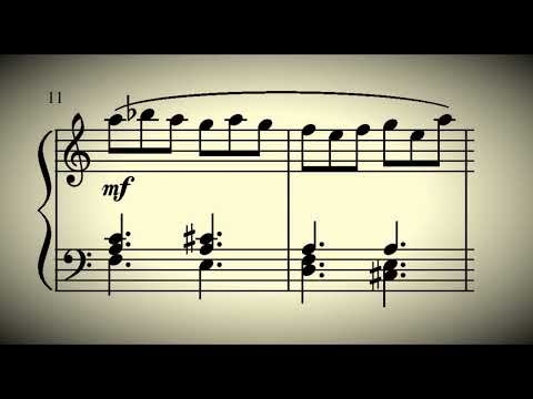 Alexander Goedicke - Etude in A minor - Op 36 No 13 - Grade 2 Piano Sheet Music