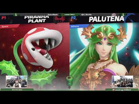 SU@GU 7-27 (Losers Finals): SpaceMario (Piranha Plant) Vs. djb | Brevity (Palutena)