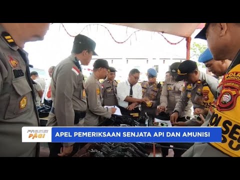 POLRES SANGGAU APEL GELAR PEMERIKSAAN SENPI