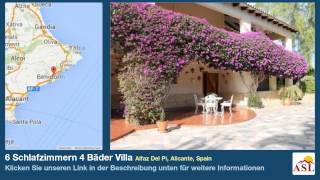 preview picture of video '6 Schlafzimmern 4 Bäder Villa zu verkaufen in Alfaz Del Pi, Alicante, Spain'