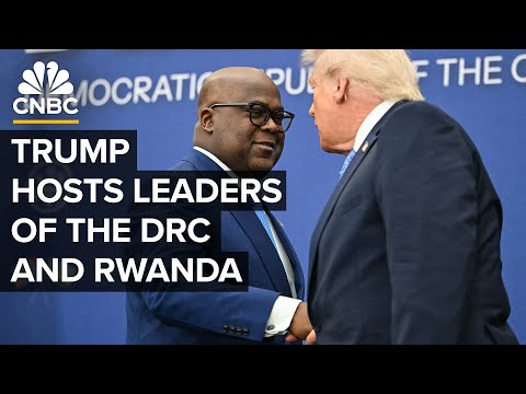 Trump hosts Congo and Rwanda leaders for signing ceremony in Washington, D.C.— 12/4/2025