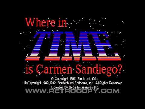 Where in Time is Carmen Sandiego? Megadrive