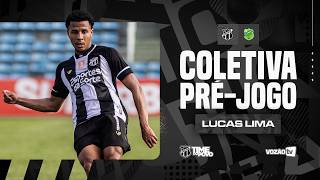 Ceará x Floresta | Coletiva pré-jogo Lucas Lima
