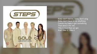 Steps: Baby Don&#39;t Dance (Lyrics)