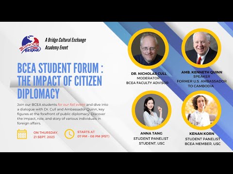 The Impact of Citizen Diplomacy