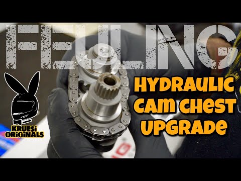 @FeulingParts cam chest install on a twin cam 88" thundermax tune how to Kruesi Originals