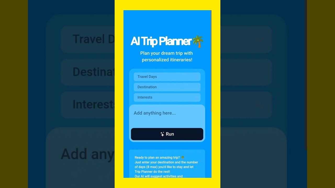 AI Trip Planner | Now AI Can Plan Your Trip, Suggest Places and Hotels for FREE